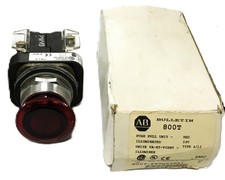 Allen-Bradley Illuminated Red