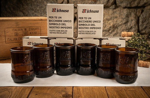 Birra ichnusa set bicchieri - 6,