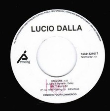 LUCIO DALLA raro promo juke box 45 CANZONE jb promo 7'' 1996 Near Mint MINT NM M