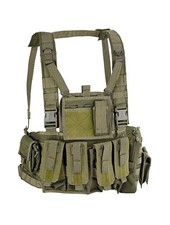 DEFCON TACTICAL VEST MOLLE RECON CHEST RIG GILET TATTICO