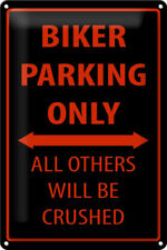 Blechschild Fahrrad 20x30cm