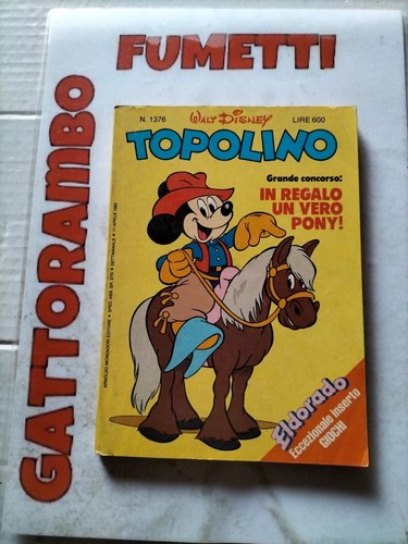 Topolino 1376 anno 1982 - n.1376,