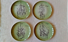 4 piatti da collezione VASCELLI D'EPOCA Eschenbach anni '80