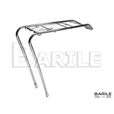 Portapacchi Posteriore Cromato Bici Bacchetta - R - Olanda - City Bike 26" - 28"