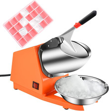 Tritaghiaccio Elettrico 300W,Tritaghiaccio a Doppia Lama,Tritaghiaccio Elettrico