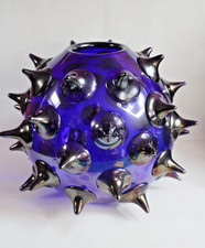 L68-VENINI 2008 GAE AULENTI-42/50-RICCIO-VENINI BLU  ARTE DESIGN MURANO GLASS