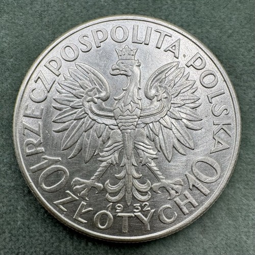 Moneta argento polonia - argento, 10