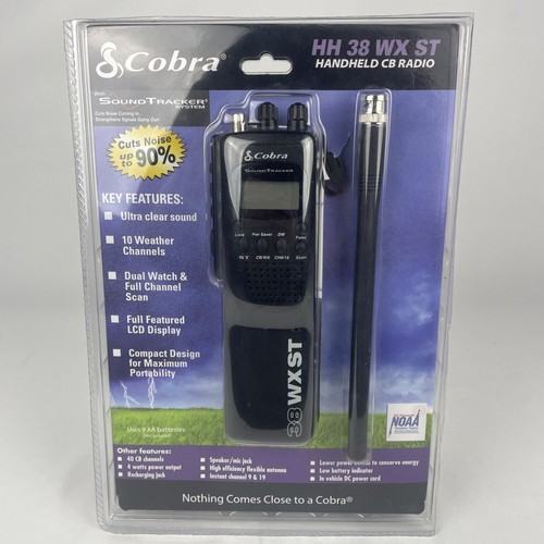 Cobra hh38wxst radio - cobra,