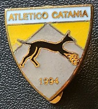 Distintivo calcio ⚽️ ATLETICO CATANIA ??? spilla SICILIA❗️pin SMALTO piedino 