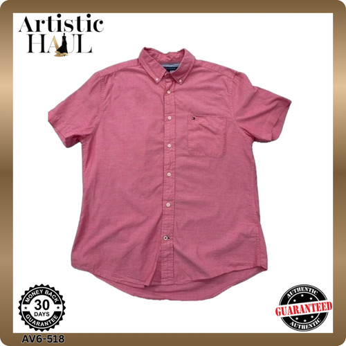 Camicia oxford rosa uomo - oxford,