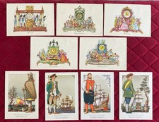 Cartoline "OROLOGI" e "UOMINI DI MARE"