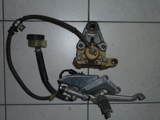 impinato freni kawasaki ZXR 400 posteriore con pedana