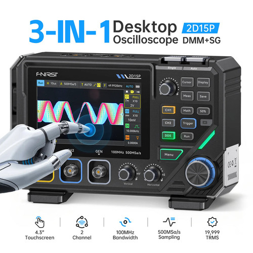 Fnirsi 2d15p oscilloscopio - 2d15p,