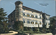 aq471 cartolina spittal a.d.drau austria