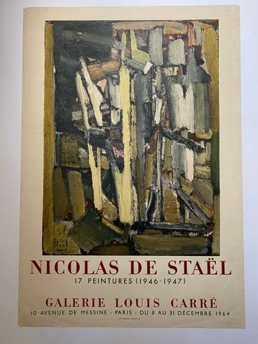 Peintures nicolas stael - nicolas, de