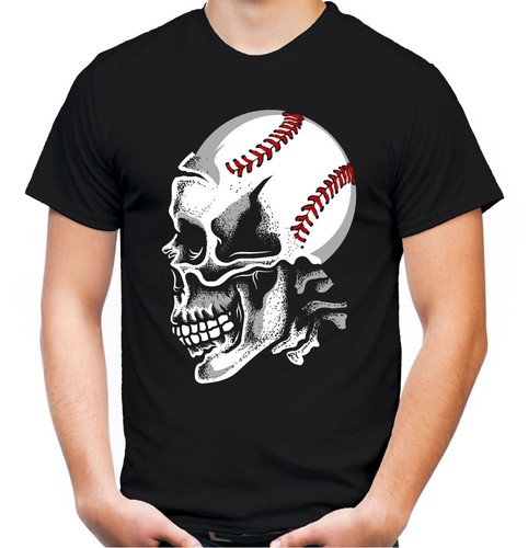Maglietta sport skull basball - skull,