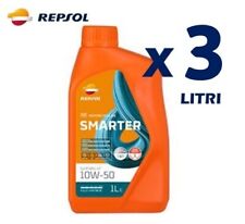 OLIO MOTORE REPSOL SMARTER SYNTHETIC 4 TEMPI 10W-50 3 LITRI SINTETICO MOTO SPORT