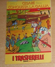 ED.GRINTA GIOCHI I TRASFERELLI   CESARE CONQUISTA LA GALLIA  ORIGINALE !!!!!