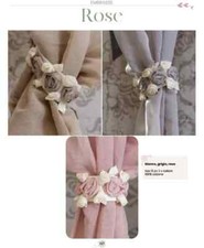 EMBRASSE FERMATENDA ROSE L'ATELEIR17 TRE COLORI 100% COTONE