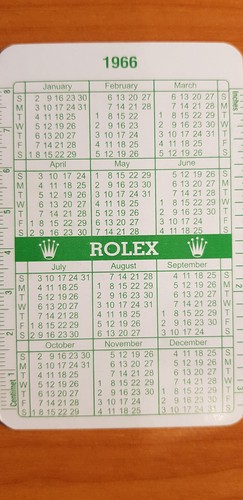 Rolex calendario vintage - calendario,
