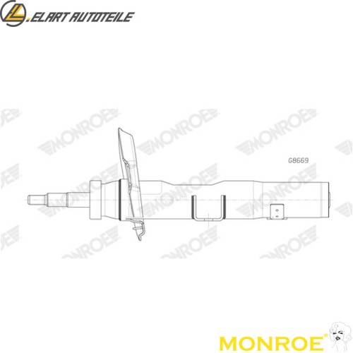 Ammortizzatore g8669 per - g8669,
