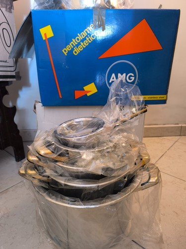 Set pentole acciaio inox - pentole,