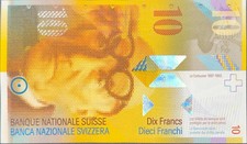 Banconota Svizzera 10