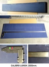 CALIBRO A CORSOIO ACCIAIO 0/2000mm ANALOGICO MISURA PRECISIONE MECCANICO