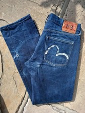EVISU SELVEDGE JEANS tg34
