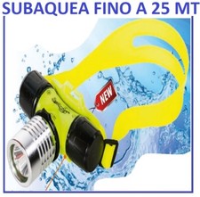 Torcia Subacquea a Led Lampada
