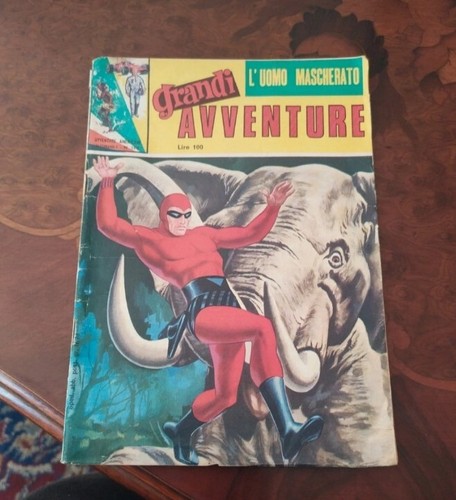 Fumetto uomo mascherato - l'uomo,