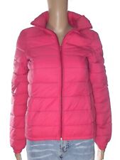 OVS Oviesse Giubbotto Piumino Da Donna Rosa Taglia S Small Cerniera Vera Piuma