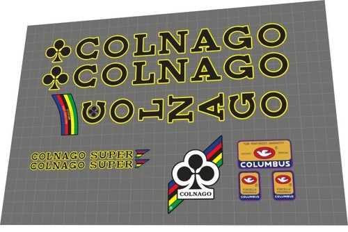 Set adesivi telaio - set, colnago