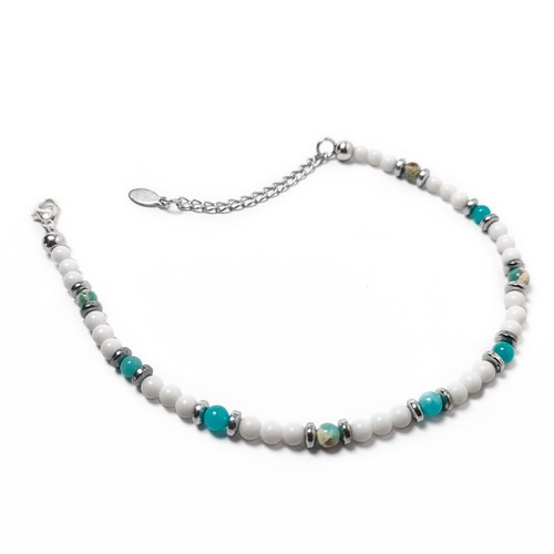 Bracciale uomo con - con, turchese