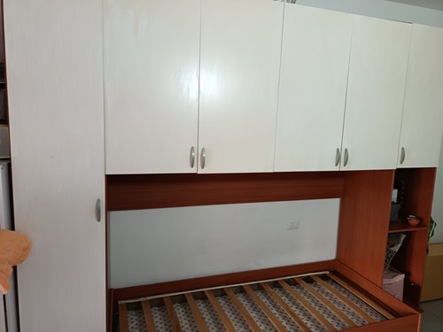 Letto scomparsa singolo - a, in