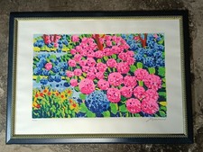 Athos Faccincani - Peonie - Serigrafia Firmata E Numerata 246/300