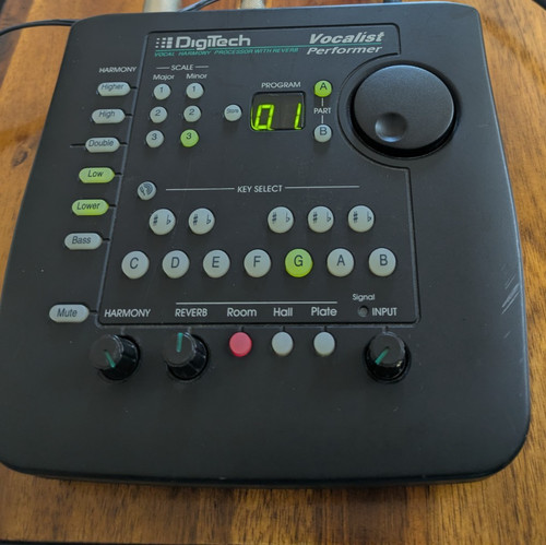 Digitech vocalist performer - vocalist,