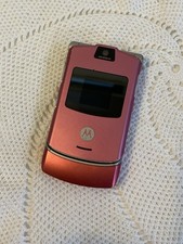 Motorola RAZR V3 Rosa Pink Vintage Cellulare Flip GSM Fotocamera VGA