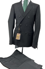 ABITO UOMO DOPPIO PETTO NERO