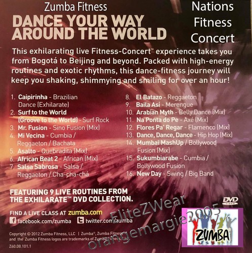 Zumba nations fitness - nations,
