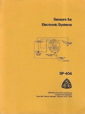 Sensors for Electronic Systems - SP-404