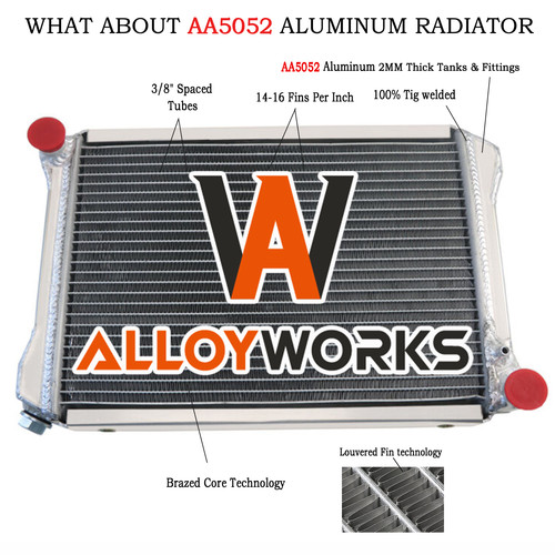 Rangées aluminium radiateur - 3,