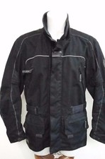 giacca giubbotto uomo tessuto antipioggia imbottito AXO taglia 48/50 c nero