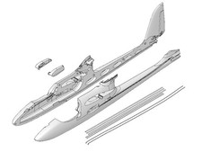 Metà scafo e cavi Bowden