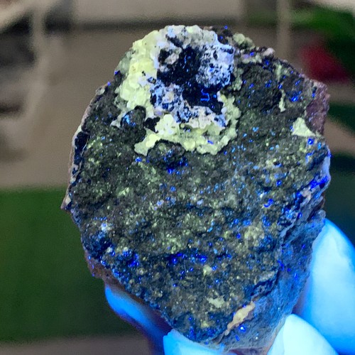 55g cerussite naturale barite - cerussite, naturale+barite