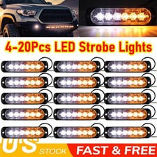 4-20X 6LED Luci Stroboscopiche
