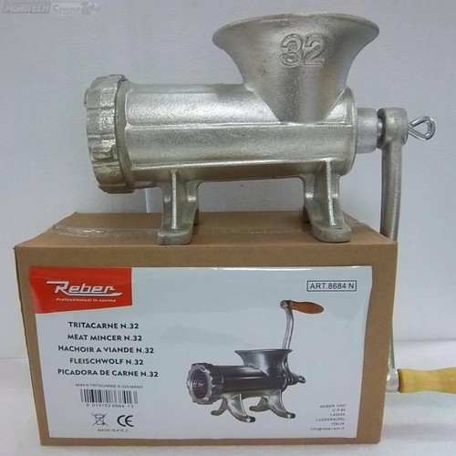Reber tritacarne manuale 32 - reber,