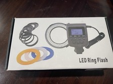 New Macro LED Ring Flash Light