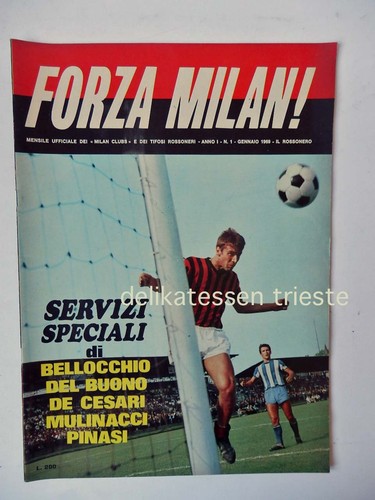 Forza milan rivista - rivista, tifosi