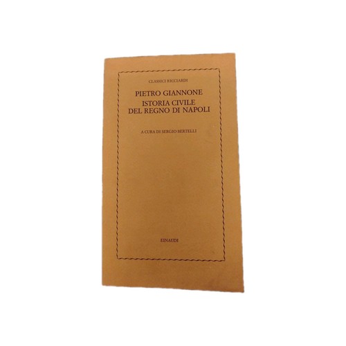 Giannone istoria civile del - istoria,